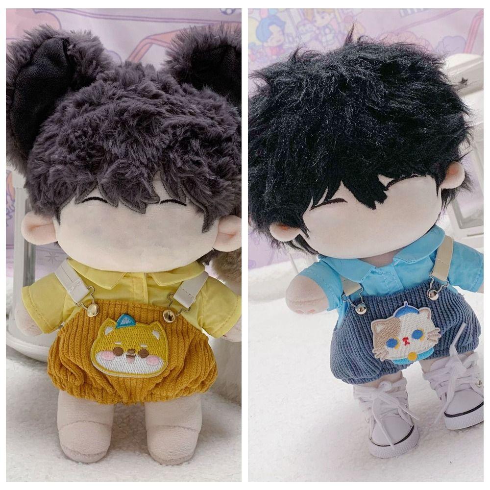 

Популярная 20-сантиметровая кукла, плюшевая детская игрушка, кукла, мини-комбинезон, комбинезон, комбинезон, кукольная одежда
