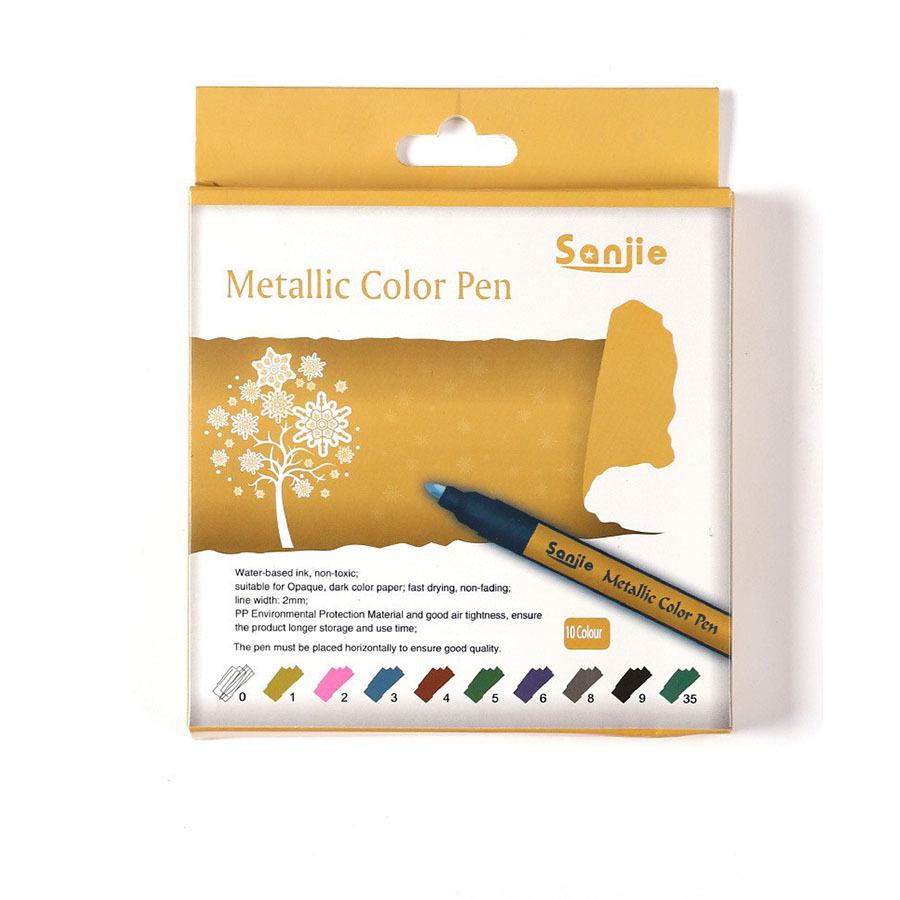 Large Tip Water-Based Metallic Paint Marker for Metal