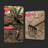 Carbon Steel Digging Tool Set Nonslip Rubber Coated Handles Suitable For Transplanting Flowers And Vegetables