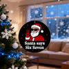 Lustiger Weihnachtsschmuck „Santa Says Six Seven“, Lustiger 67 Meme-Schmuck für den Weihnachtsbaum, Scherzgeschenke, Wichtelgeschenke für Teenager