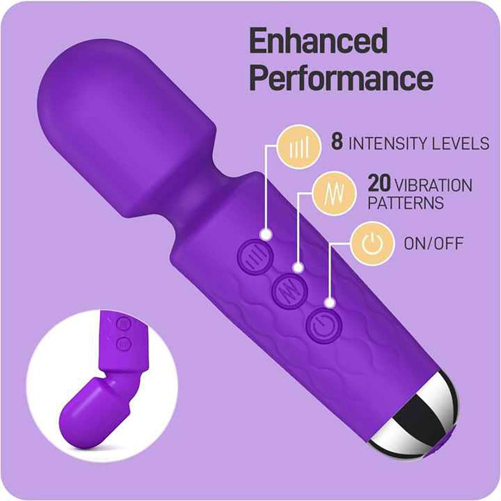20 Speeds Powerful AV Vibrator for Women G Spot Massager Clitoris Stimulator Magic-Wand Dildo Female Masturbation Adult Sex Toys