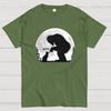 Fun Hand Boop Nose Bigfoot Cat Cotton Summer Casual Cool Loose T-Shirt