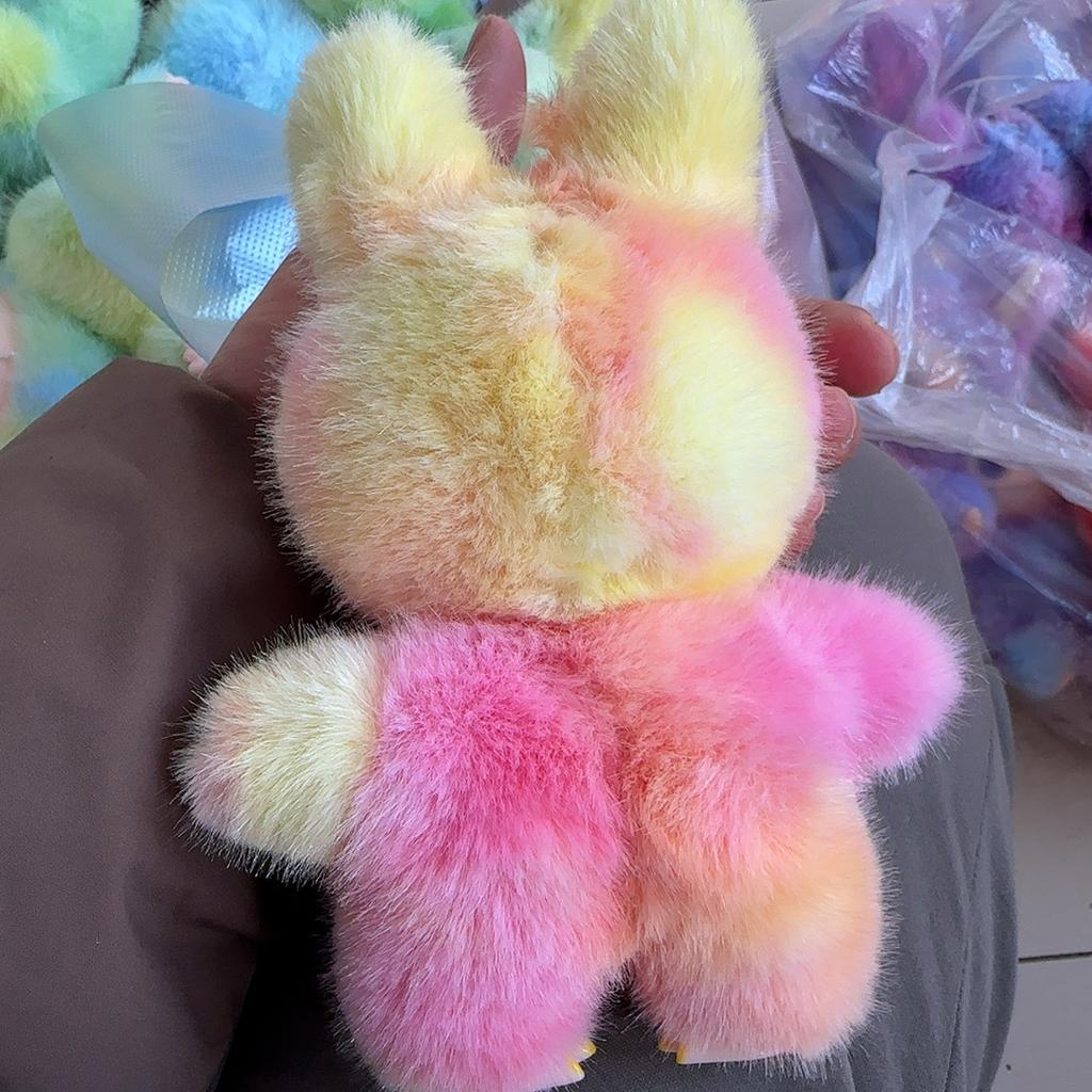 Doll Vinyl Face Plush Pendant Cute Keychain Internet Celebrity Trend Mini Doll Stall