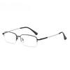 Metal Neutral Optical Finished Anti Blue Light Glasses Ultra Light Protective Eyeglass Lenses Elastic Eyeglass Frame