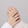 Romance Star Themed Couple Rings Representing Elegant Love Suitable For Anniversaries and Valentines Day Outfits