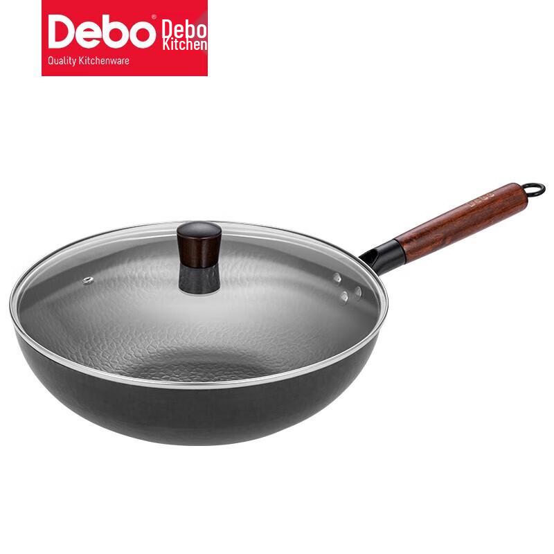 Debo Keliada 32cm Refined Iron Wok