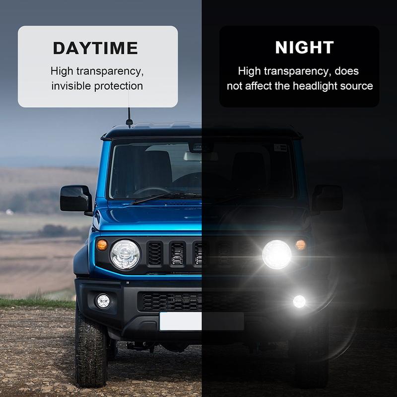 Pro Suzuki Jimny Sierra JC  -2025 Ochranná fólie na světlomety a zpětná zrcátka Samolepka na auto Ochranná proti poškrábání Kouřová Čirá
