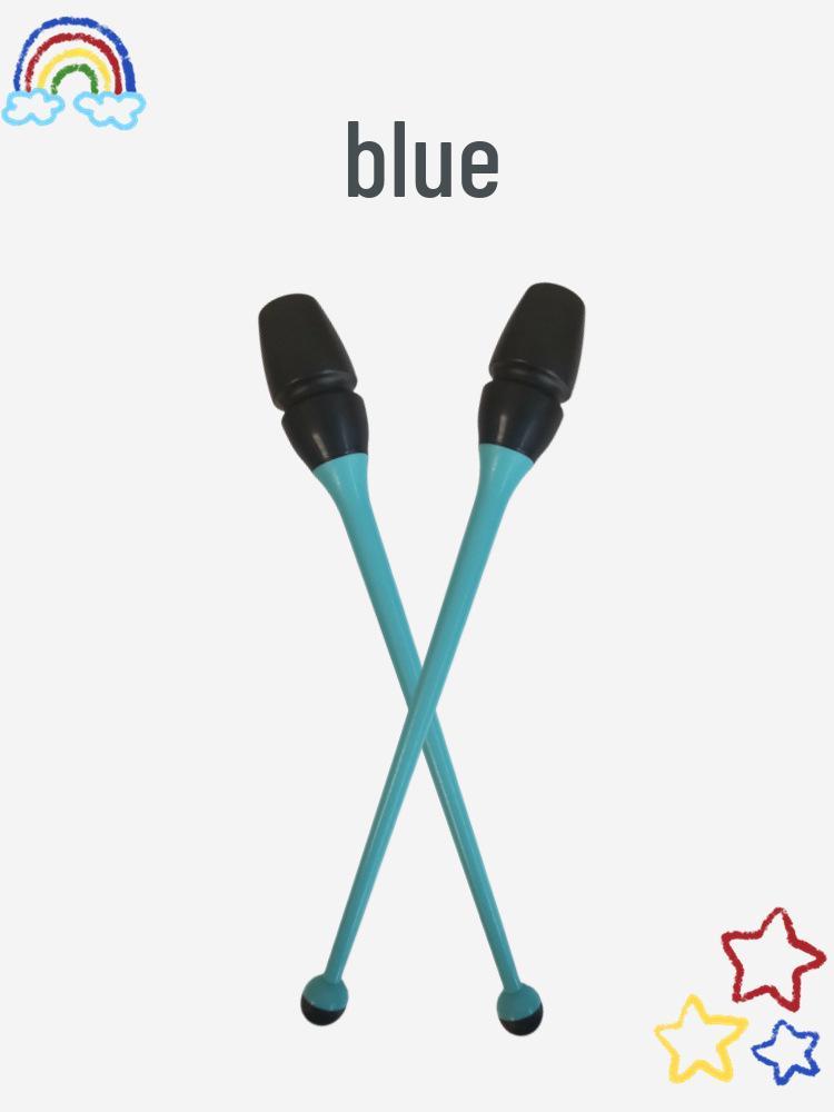 Two-Color Rubber Rhythmic Gymnastics Dance Clubs for Adult Training and Competition