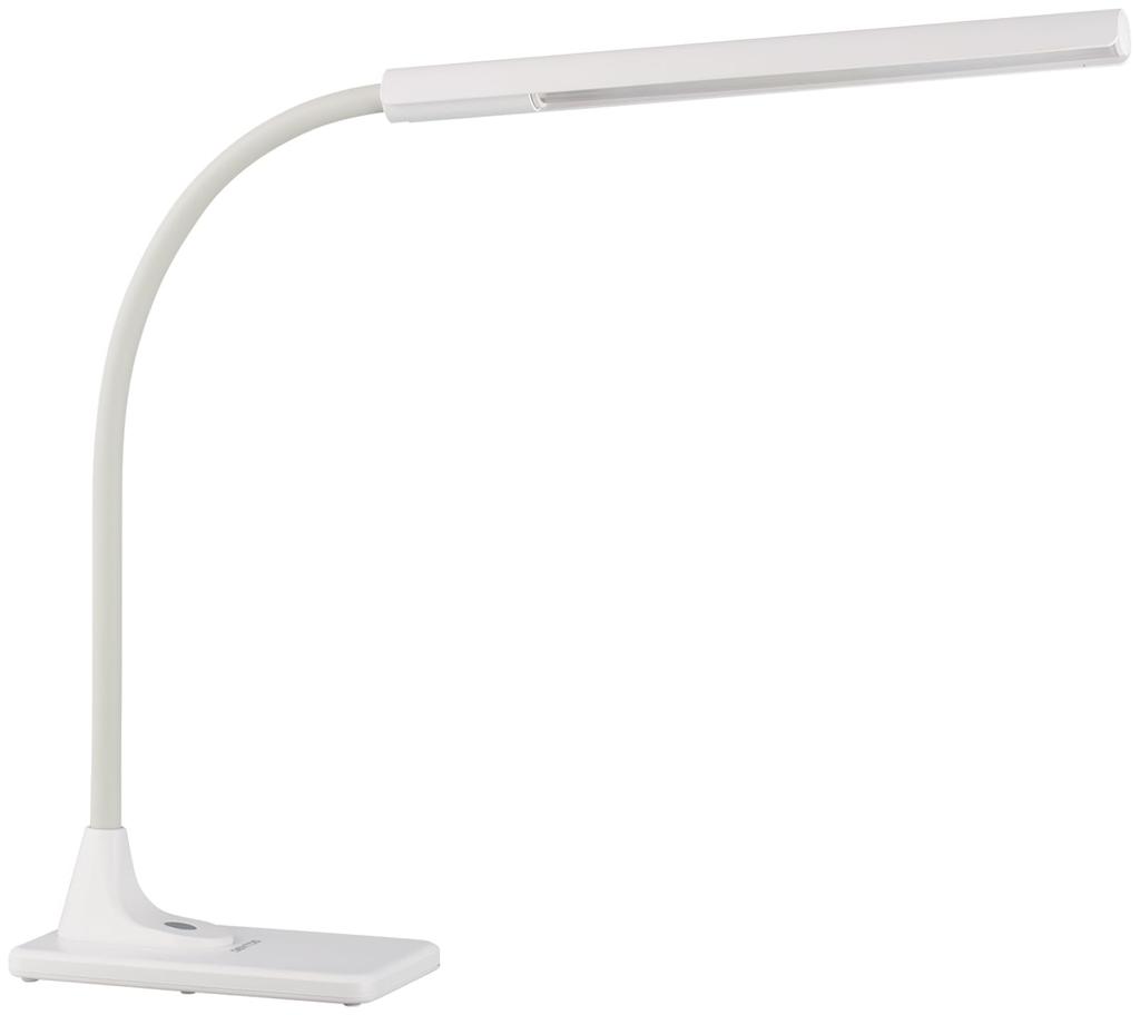 GENTOS LED Desk Light, Lumisus R270, 750 Lumens, White, DK-R270WH
