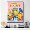 Disney Diamond Painting The Simpsons Classic Family Poster Art Illustration 5D Cross Stitch Hanging Print 5D Puzzle Mosaic Embroidery Home Decoration