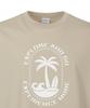 DISCOVERY EXPEDITION Uni Freshvent Island Graphic Short Sleeve T-Shirt (Beige2)