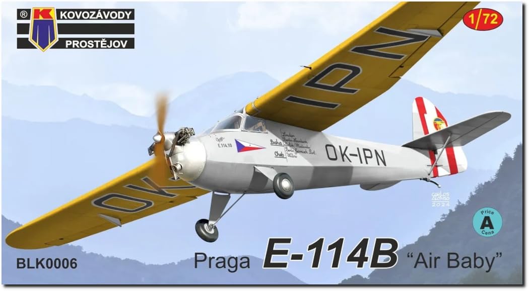 

KP Model Прага Эйр Бэби Пластиковая Модель KPMBLK0006 1/72 E-114B (Самолет)