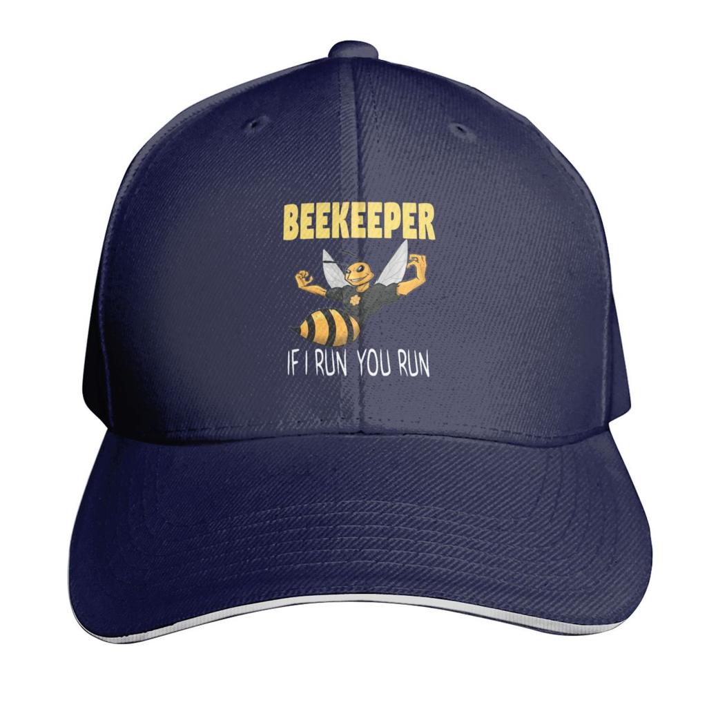 Beekeeper If I Run You Run Beekeeping Cap Fashion Casual Baseball Caps Adjustable Hat Hip Hop Summer Unisex Baseball Hats