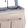 Bedside Caddy Storage Bag with Side Mesh Pockets Remote Book Keys Hanging Bed Storage Organizer Bag Can hold Glasses,Book, Key