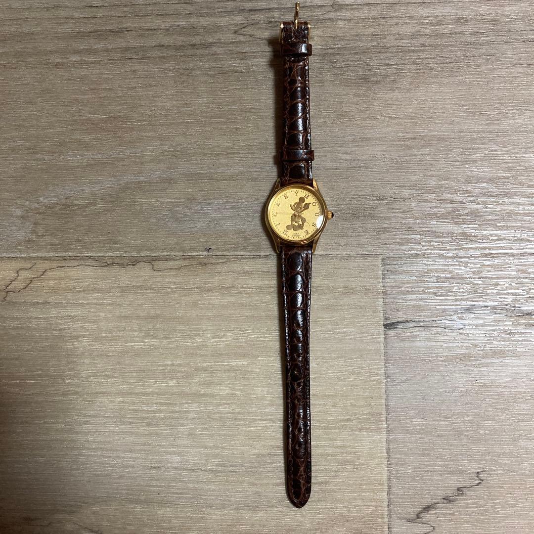 Used Disneyland Mickey Mouse hand-wound watch