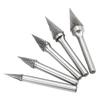 5 Pcs Carbide Burr Double Cut   Files with 6mmCelsius0.24in Shank for Engraving Polishing Drilling