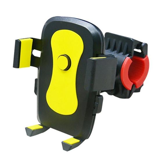 

Universal Bike Bicycle Handlebar Mount Holder Stand Bracket for Mobile Phone GPS жёлтый