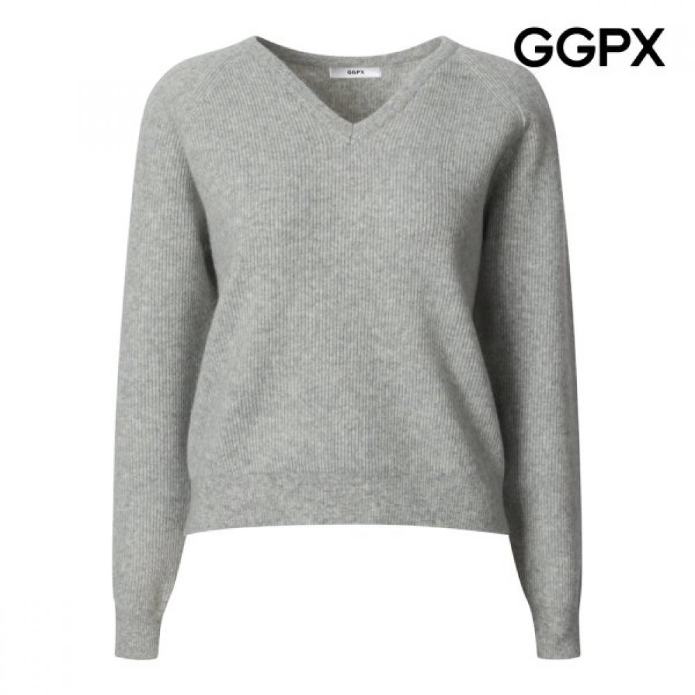 Ggpx New York Cozy Plain Wool Knit  Gq2kp012b Ivory/F