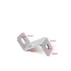 5xStainless Steel Z Shape Corner Bracket, Trapeziform Fixing Connector, Furniture Support 5*3*3cm