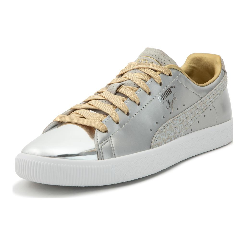 New PUMA Clyde Sorayama Silver Gold 394496-01