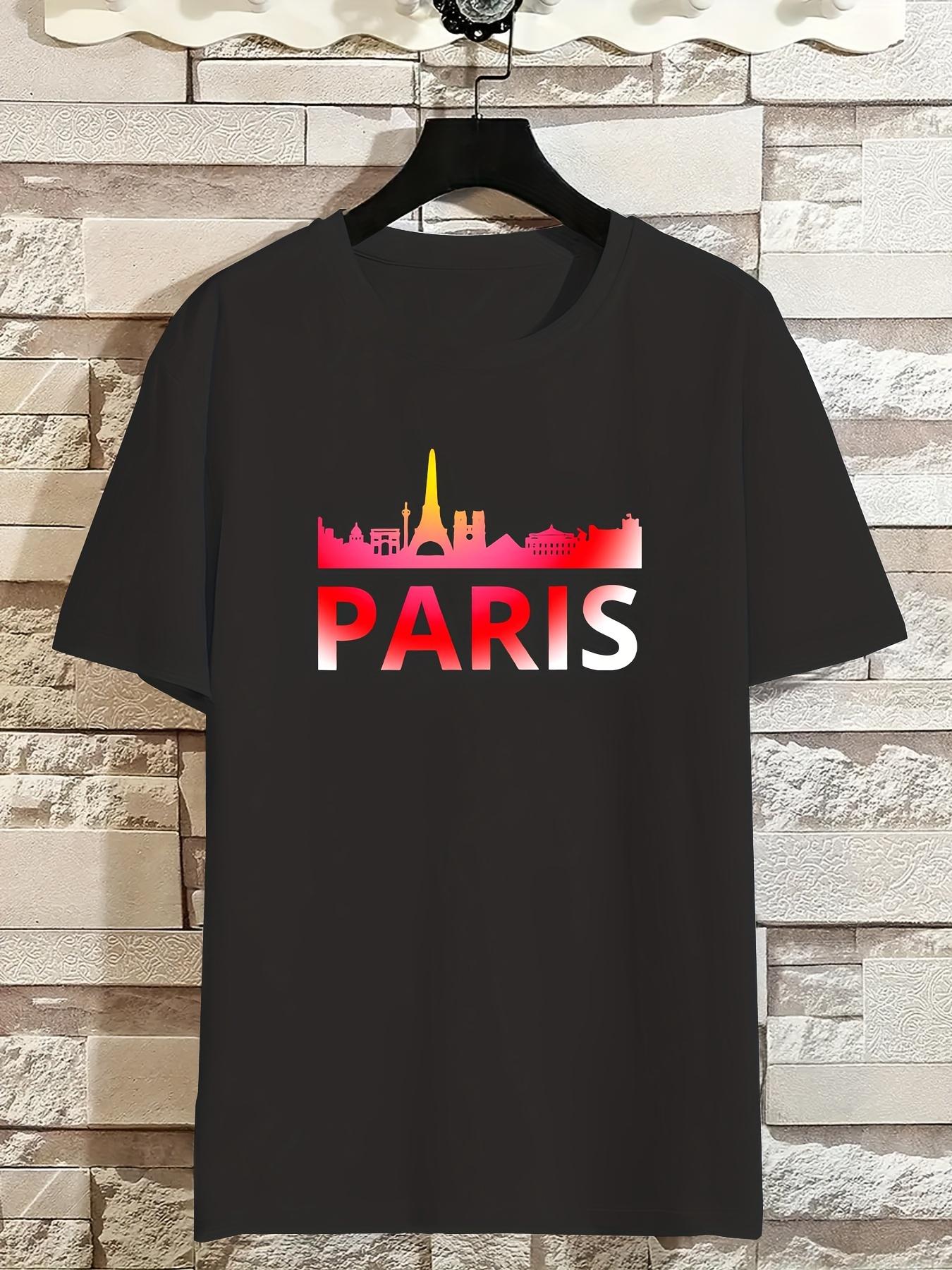 

Принтованная футболка, Футболки для мужчин, Повседневная футболка с коротким рукавом на лето XXXXXL чёрный