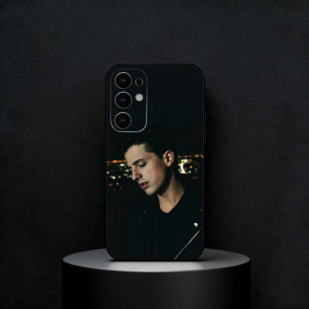 Singer Charlie Puth Phone Case For Samsung S25,S24,S23,S22,S21,S20,Ultra,Plus,FE Black Soft Cover Samsung S23plus5G