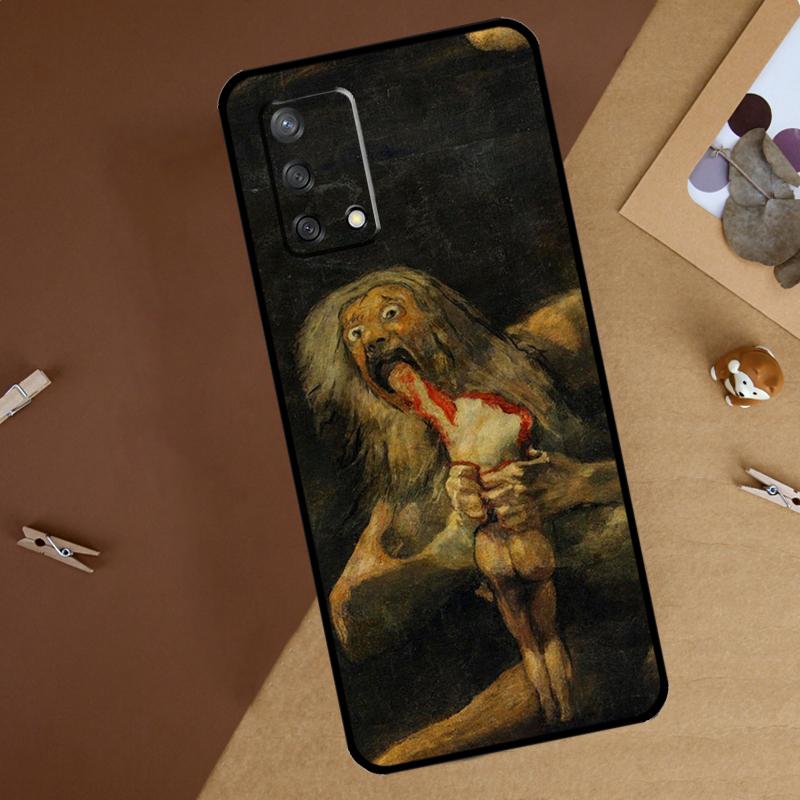 Spain Francisco Goya Art For Oppo A40 A60 A80 A74 A94 A54 A18 A38 A58 A78 A98 A16 A76 A96 A15 A57S A17 A77 Phone Case