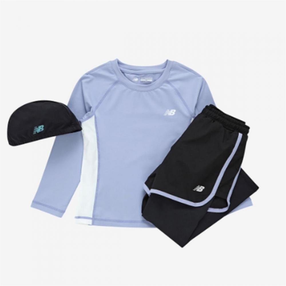

New Balance Kids Rashguard Leggings Set B1 Nk9rf2101g 88 NK9RF2101G 88/120