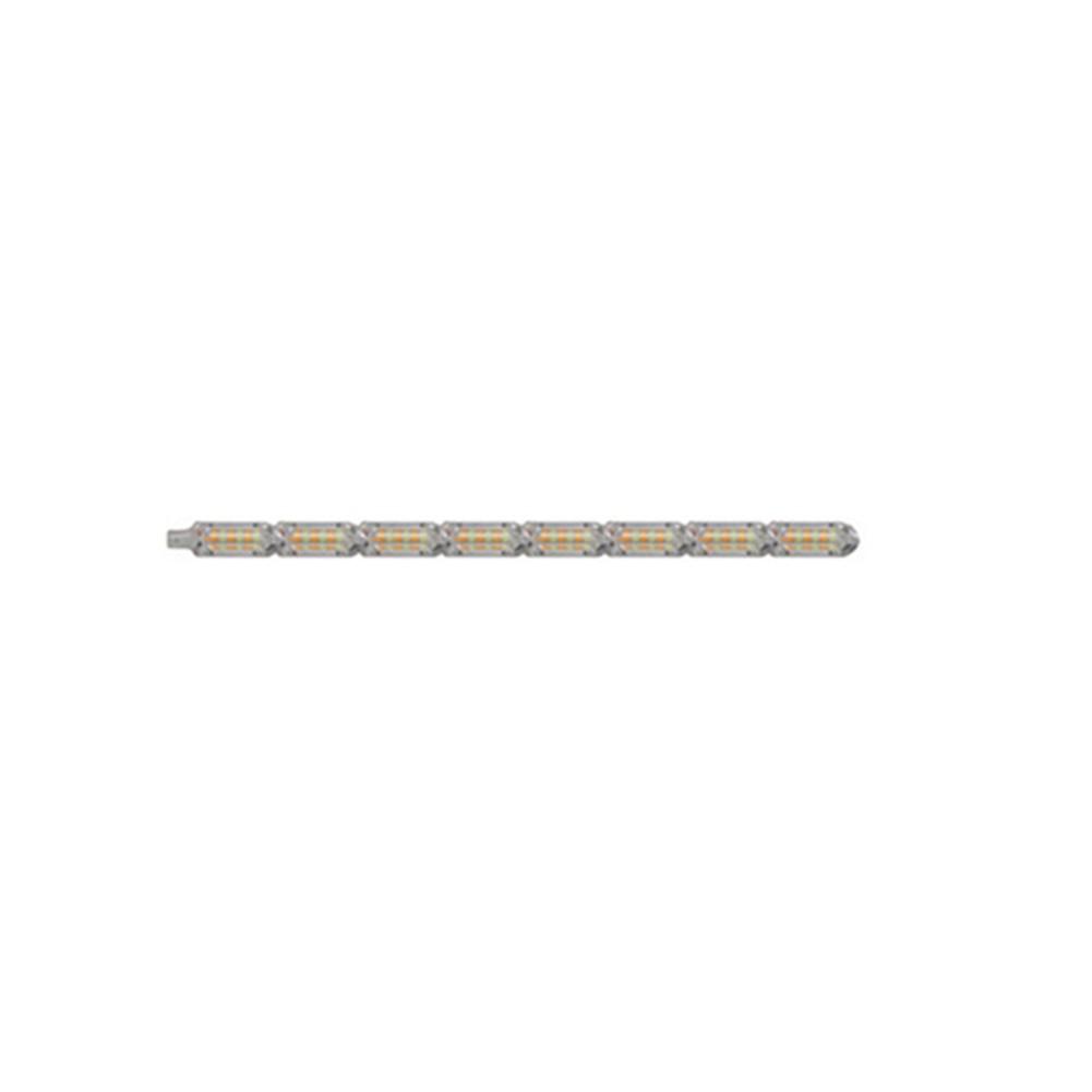 Yellow Light Bar 2pcs 6000K Waterproof White Durable