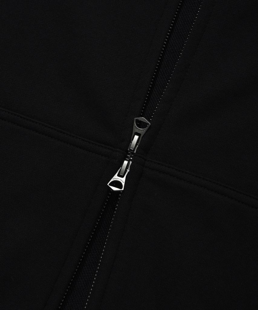Wacky Willy Signature Kiki Wappen Zip-Up Hoodie Black