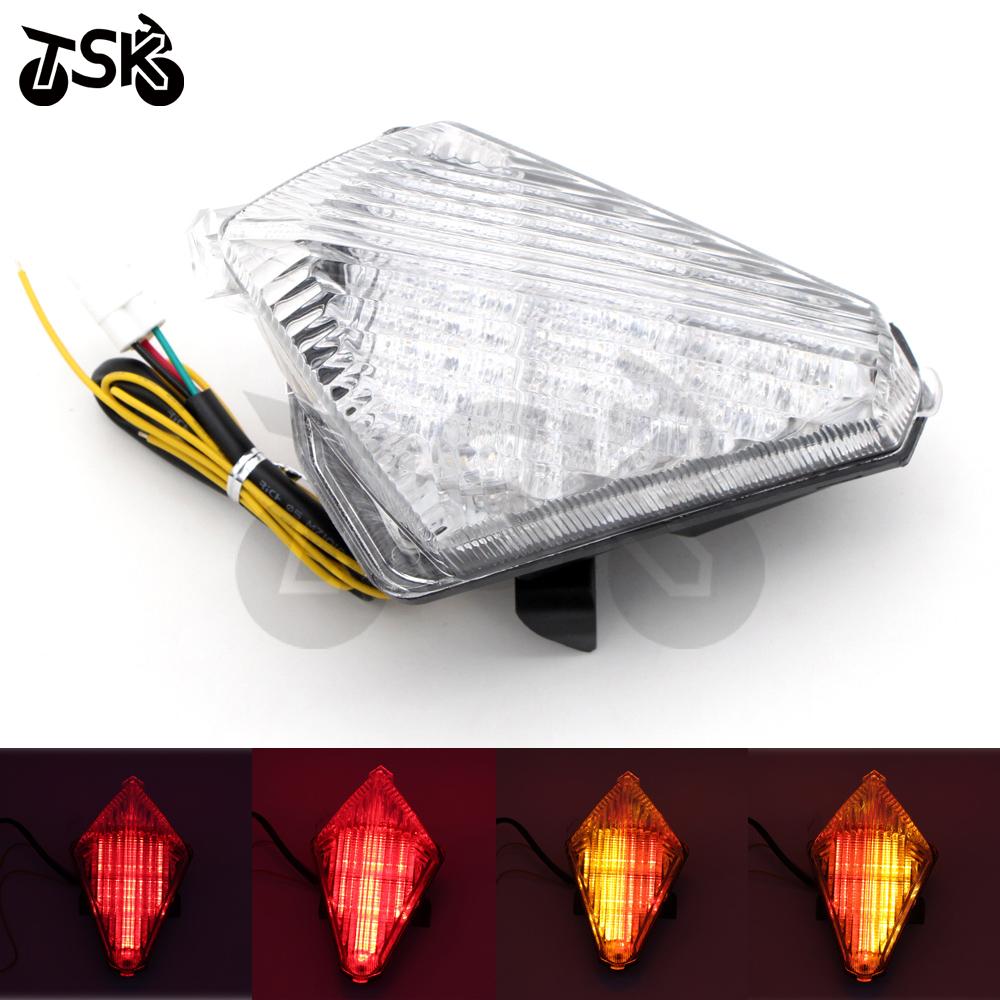 Motorcycle LED Turn Signal Tail Light Taillight For YAMAHA YZF R1 2007-2008 YZF-R1 Motorcycle Brake Indicator Light