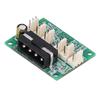 Fan Hub Adjustable Speed 2K‑50KHZ Adjustable 3Pin 2510 12V Fan Controller for Computer Industrial Ca