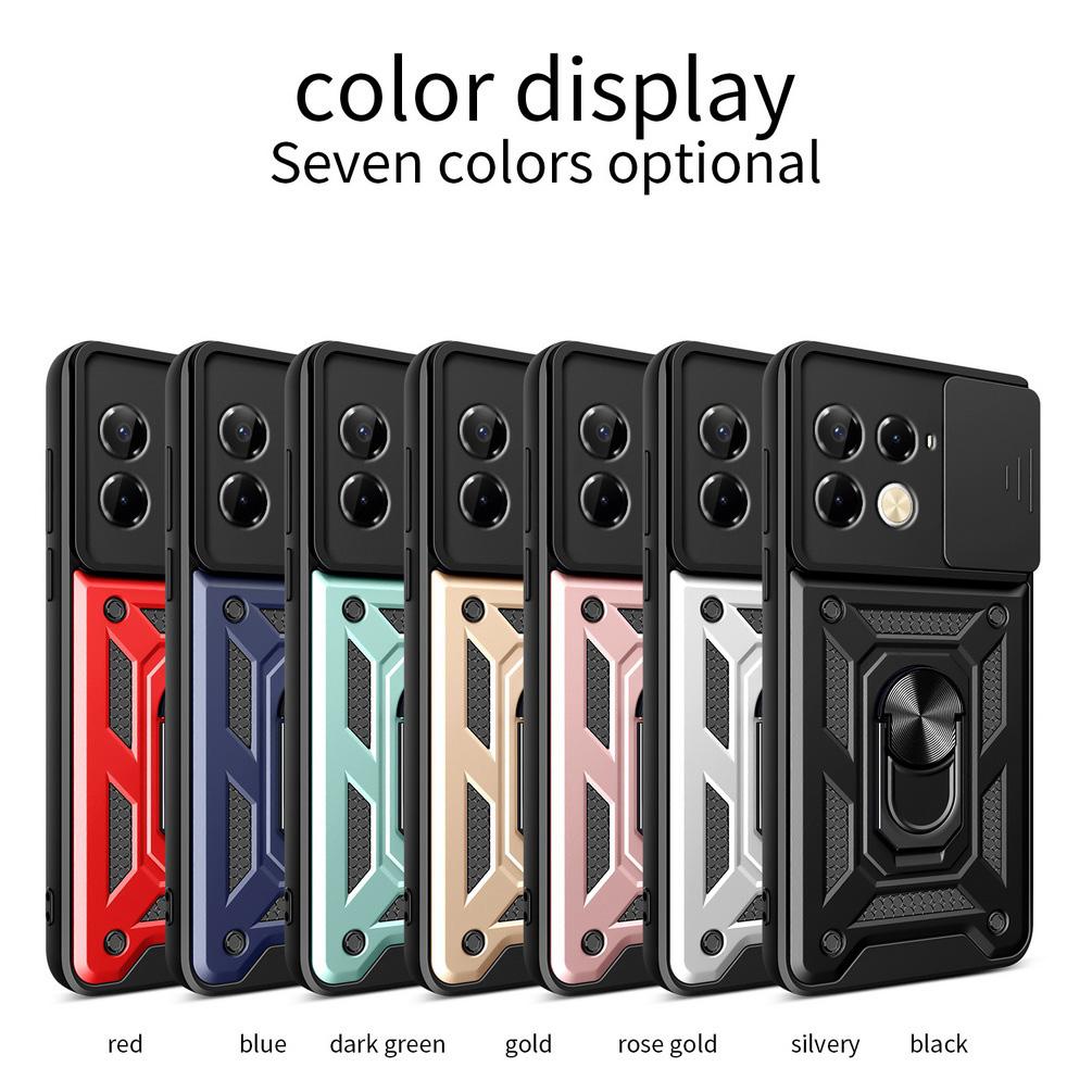 Kamera schützen fall für INFINIX Hinweis 40 Pro + Note40 Hinweis 30 VIP 30i 30 Pro Null 30 Infinix Smart 8 7 Armor Hybrid Ring Abdeckung