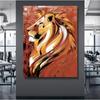Leinwand Malerei Tier Lion Poster Wand Kunst Gemalt Drucke Drucken Bilder Für Wand Poster Hause Wohnzimmer Dekor Tableau Wandbild