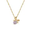 Micro-Set Necklace Earrings Set Light Luxury Bow Personality Temperament Banquet Earrings Item Combination