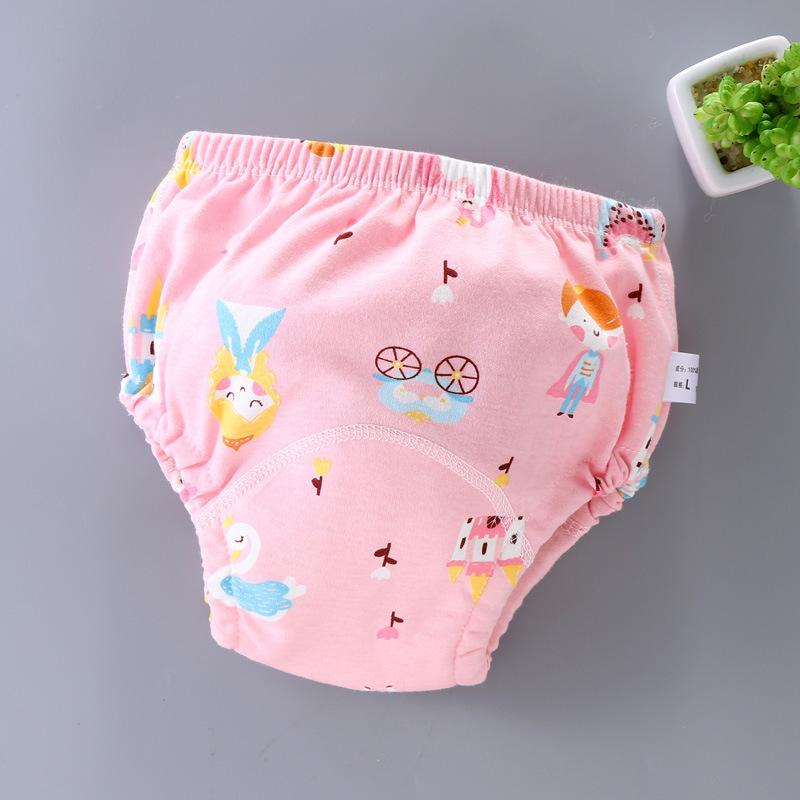 Washable 6-Layer Baby Training Pants - Breathable Cloth Diapers for Spring/Summer
