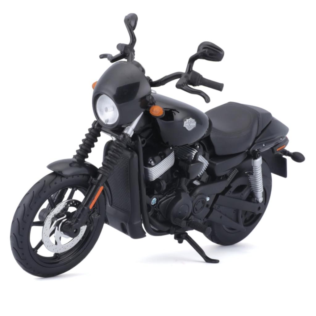 Maisto 1/12 Scale Harley-Davidson 2015 Street 750 Black / Diecast Model Car Motorcycle (Finished Model) 32333 [Parallel Import]