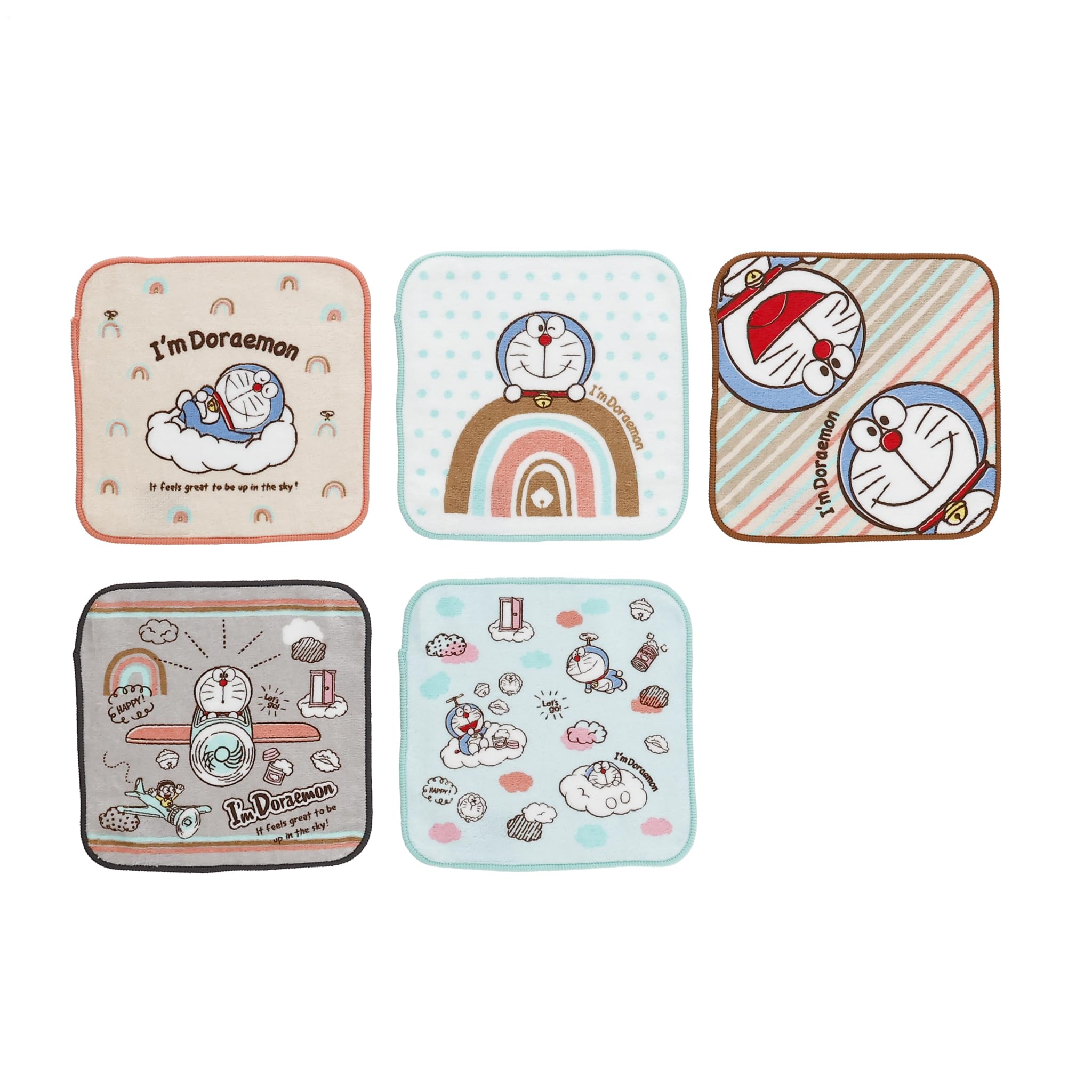 

Marushin Mini Set of Doraemon for and Elementary School Towels, 5, Character, Preschool, Kindergarten, (Item No. 2825008500)