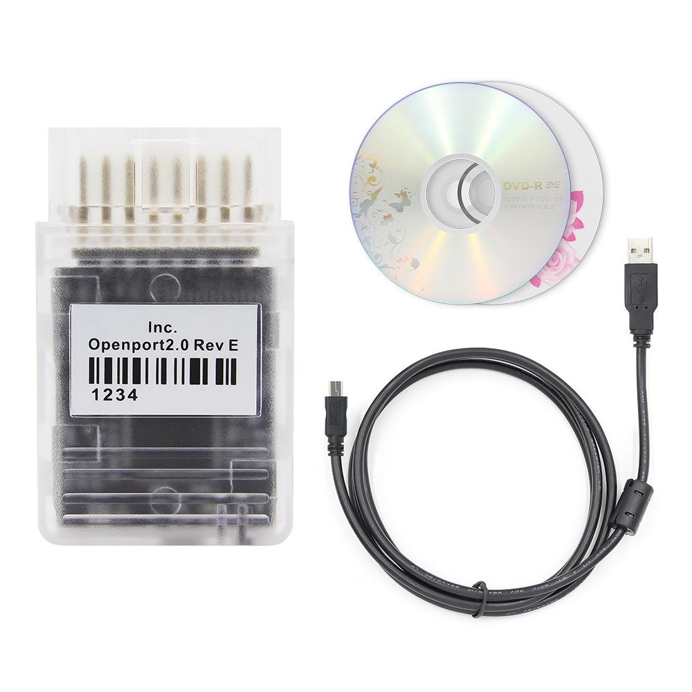 

OpenPort 2.0 ECU Flash OBD/OBD2 Tuning Car Diagnostic Tool J2534 Scanner with Recording Disc