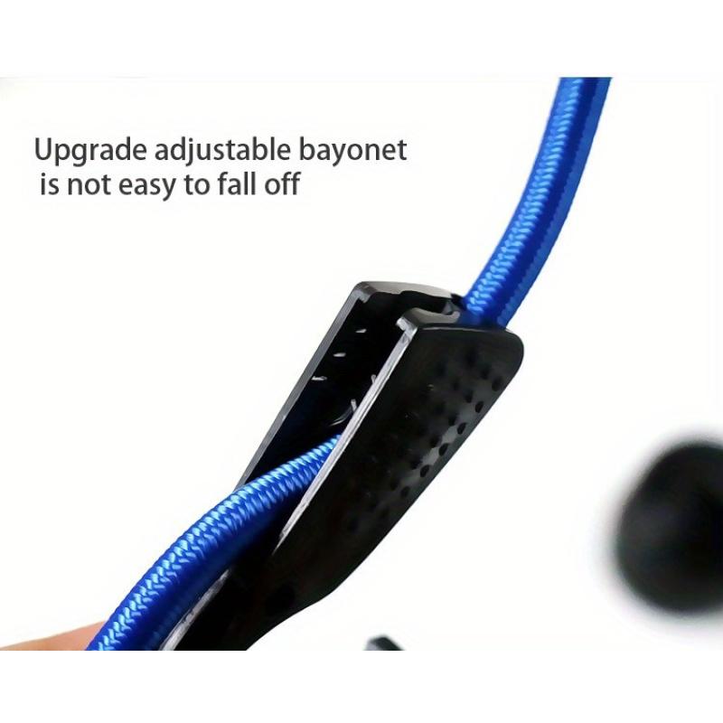 1 Stück Bungee-Seile mit Haken, verstellbarer Spanngurt, elastisches Band