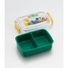 Skater Children's Lunch Box 1 Tier 450ml Fluffy Dome Shape Antibacterial Kids Lunch Made In Japan Sesame Street Boys Girls RBF3ANAG