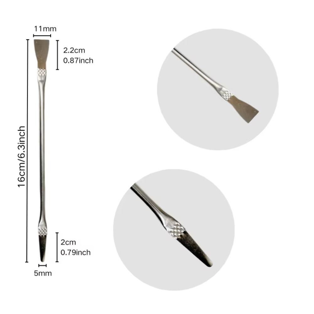 Stainless Steel Phone Metal Crowbar Silver Glue Remover Chip High Quality CPU Pry Spudger  Notebook