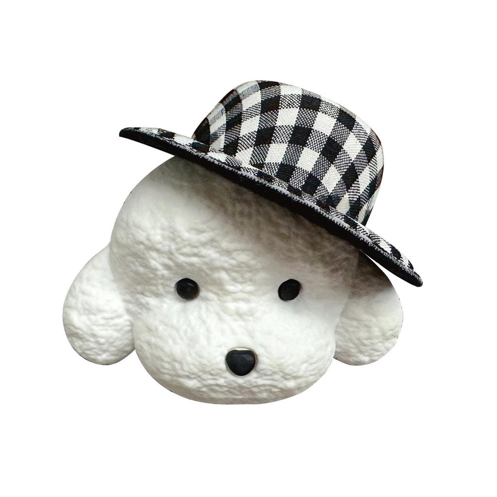New Gentleman Dog Brooch: Hat, Bichon, Flower, Clog & Shoe Buckle Ornaments