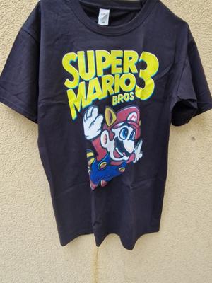 SALE Super Mario Bros 3 T-Shirt Größe M Farbe Schwarz Id: 54