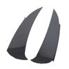 1 Paar Heckstoßstangen-Splitter Carbonfaser-Stil Heckstoßstangenlippe Splitter Spoiler Diffusor