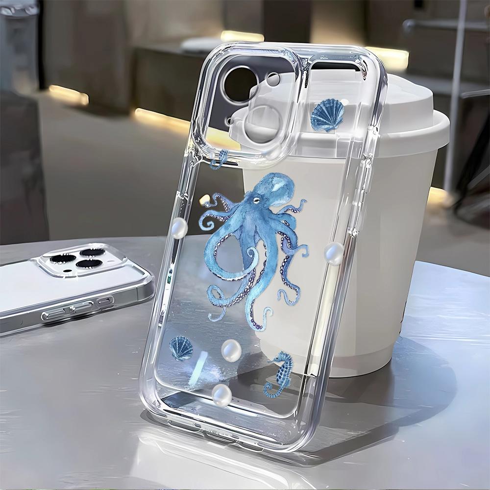 

Maritime World Shockproof Case For iPhone 16 Pro Max 15 14 13 12 11 XS X XR 16 Plus Transparent Bumper Cover For iPhone X or XS
