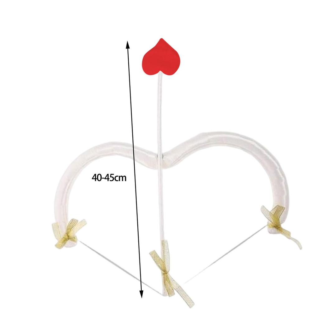 Set Mini Arco di Cupido San Valentino Halloween Costume Accessorio Festa Regalo per Uomo Donna Bambini