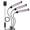 LED Plant Grow Light: 12V Clip-On Full Spectrum with Dimming & Timing for Seedling Sunlight Imitation