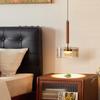 Mid-Century Wabi-Sabi Pendant Light - Japanese Solid Wood, Three-Head Design for Dining Room or Bar Counter