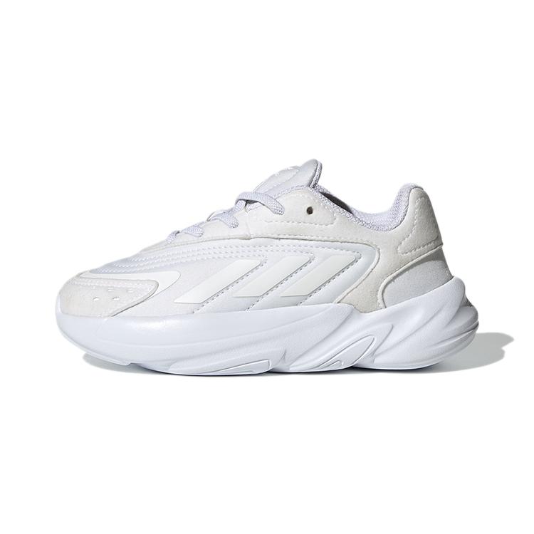 

Adidas Originals Ozelia El C Abrasion Resistant Low top Casual Shoes White Children Aged 3 7 Years Old H04743 30